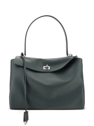 25SS new/BALENCIAGA ロデオスリングショルダーバッグ Bag Gray Balenciaga ロデオ ショルダーバッグ M | グリーン | FARFETCH JP