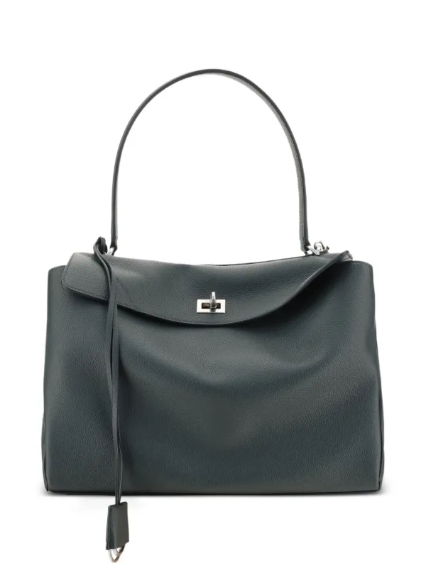 【 バレンシアガ 】 ロデオ ショルダーバッグ Balenciaga ロデオ ショルダーバッグ M | グリーン | FARFETCH JP