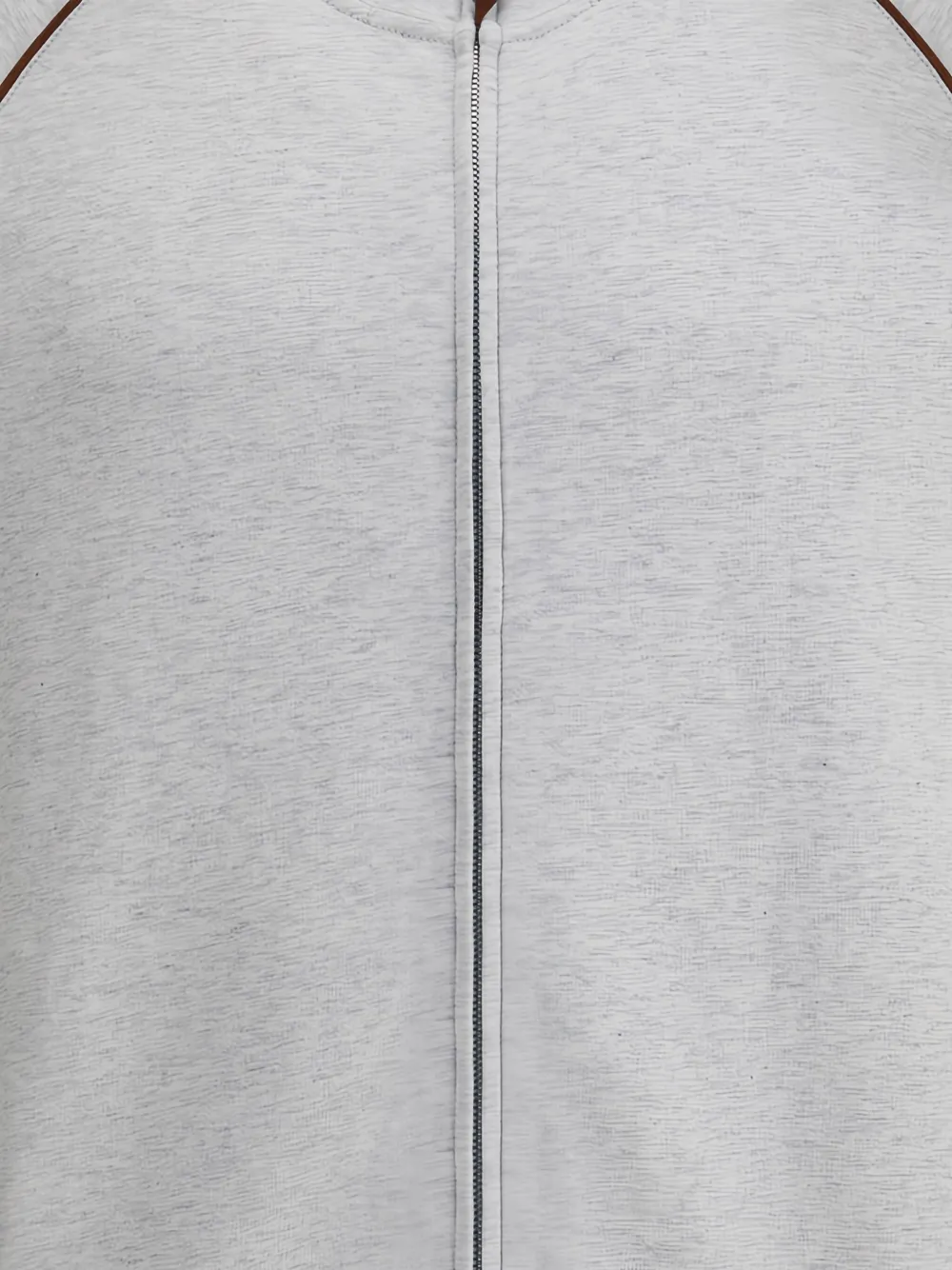 Brunello Cucinelli Hoodie met rits Grijs