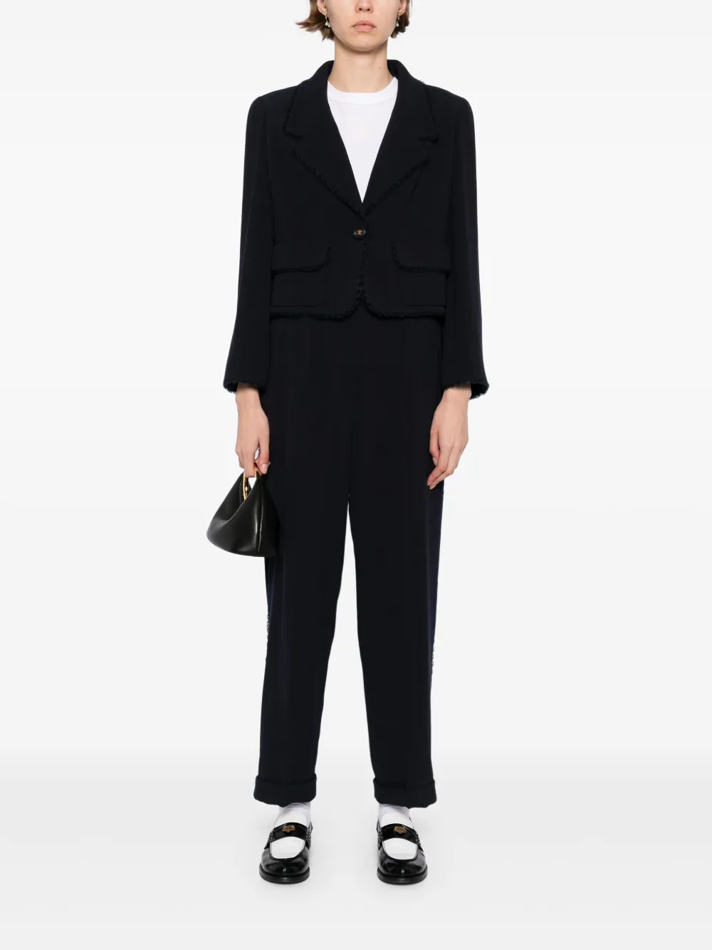 CHANEL Pre-Owned 1995 setup trousers suit | Image 2