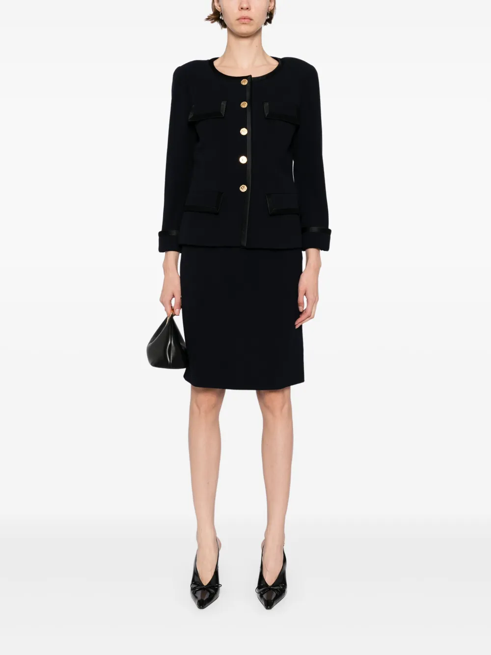 CHANEL Pre-Owned 1990-2000s setup skirt suit | Image 2