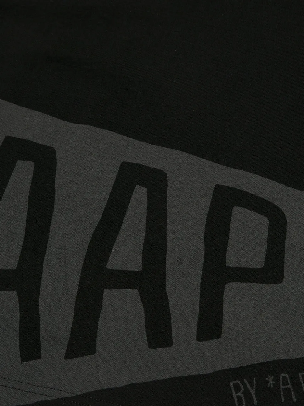 AAPE BY *A BATHING APE Tanktop met geborduurd logo Zwart
