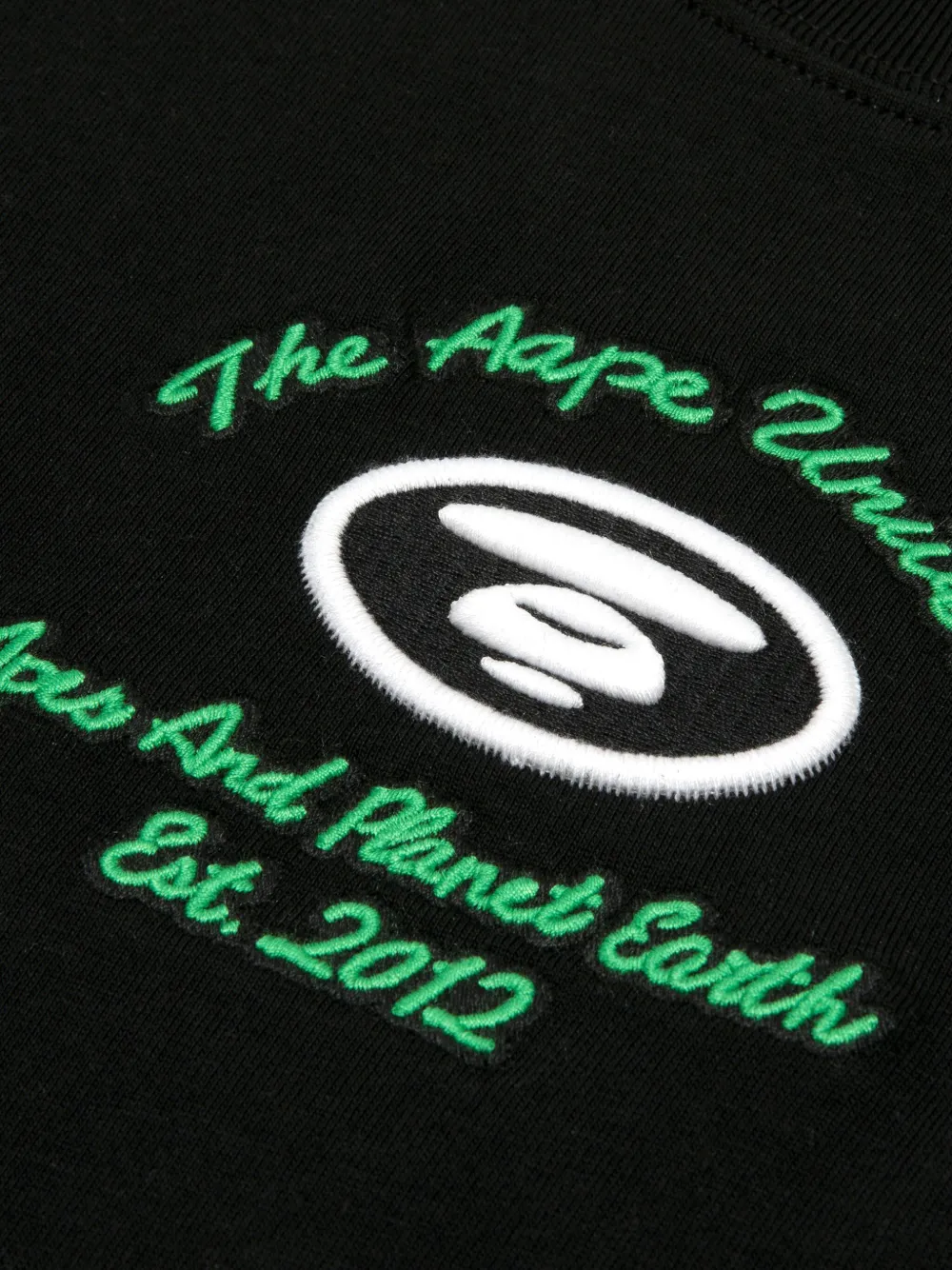 AAPE BY *A BATHING APE Tanktop met geborduurd logo Zwart