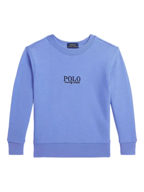 POLO RALPH LAUREN KIDS logo-embroidered sweatshirt
