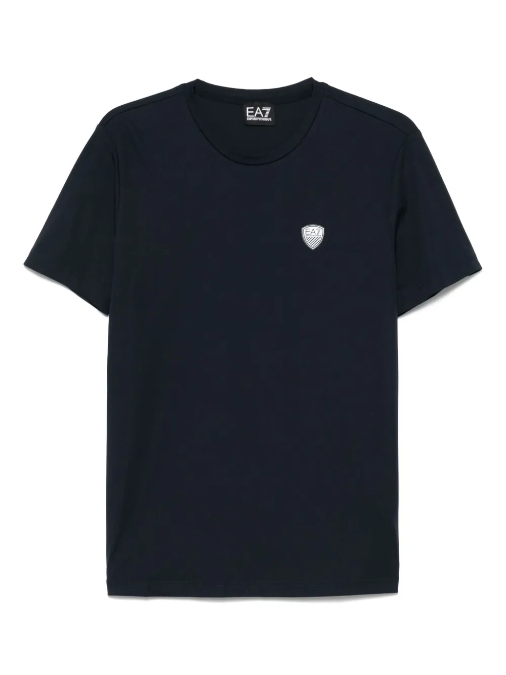 Ea7 Emporio Armani ロゴ Tシャツ - ブルー Ea7 Emporio Armani ロゴ Tシャツ - ブルー