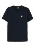 Ea7 Emporio Armani logo-patch T-shirt - Blue