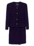 CHANEL Pre-Owned 1993 setup skirt suit - Purple