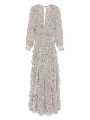 ワンピース ELISABETTA FRANCHI Woman Dress Grey AM83R 011 AM41S51E2_110_6_D.jpg