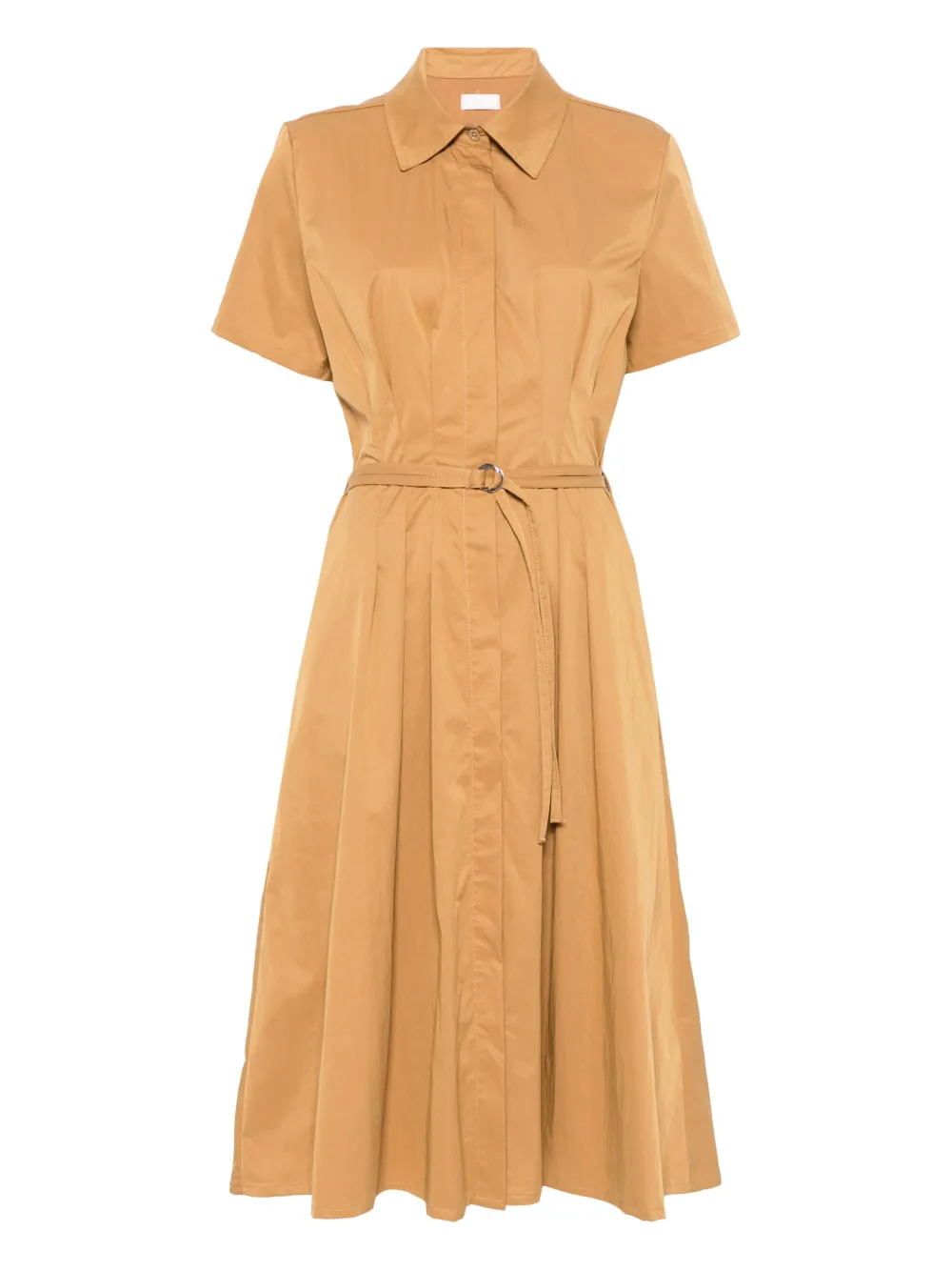 LIU JO vestido midi con cinturón | neutro | Image 1