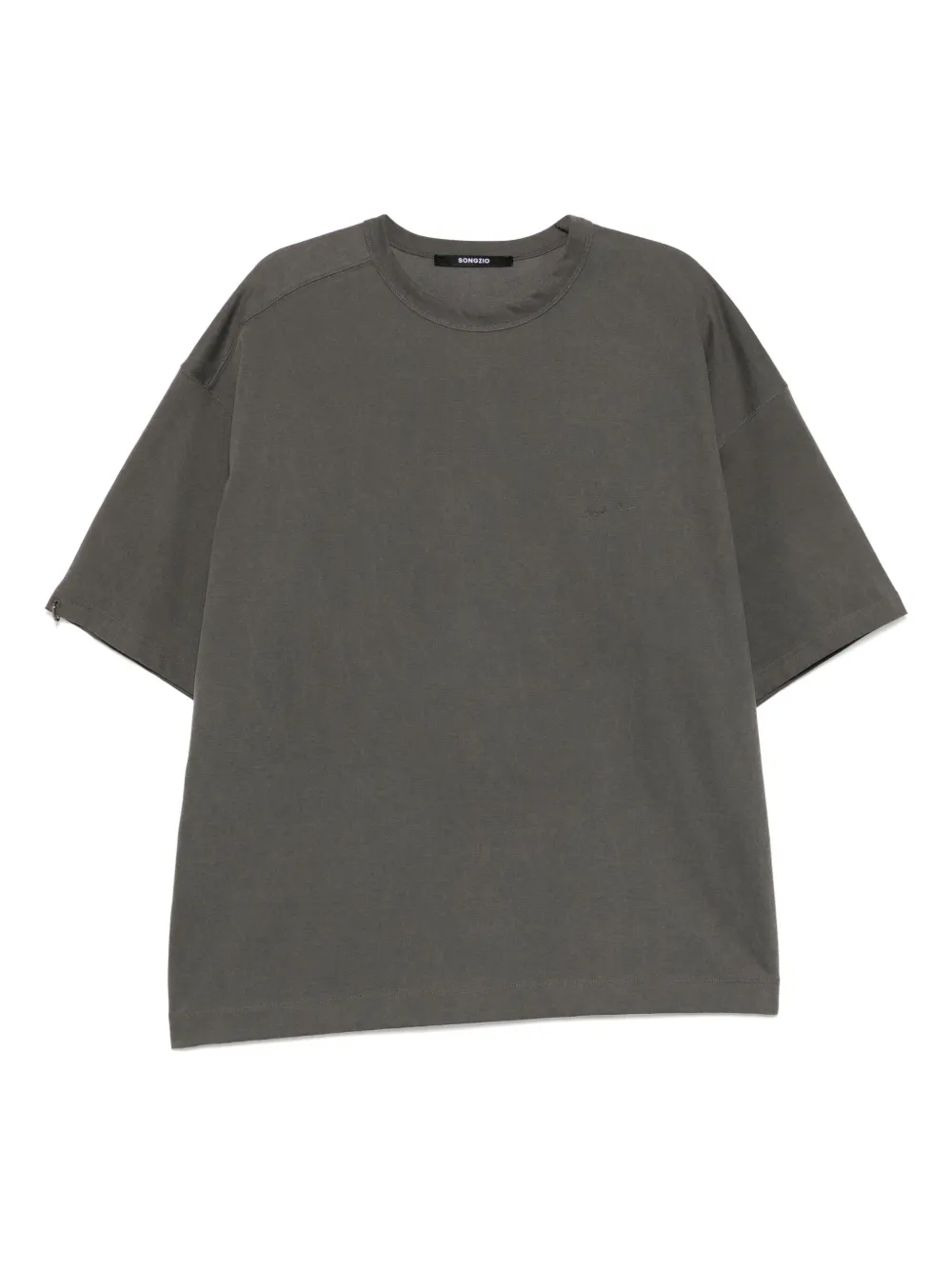 SONGZIO playera asimétrica con autógrafo | gris | Image 1