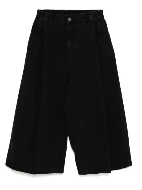 SONGZIO structured crop wide denim