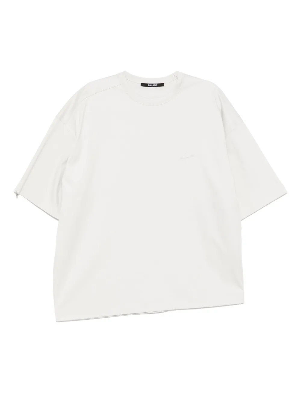 SONGZIO playera asimétricoa con autógrafo | gris | Image 1