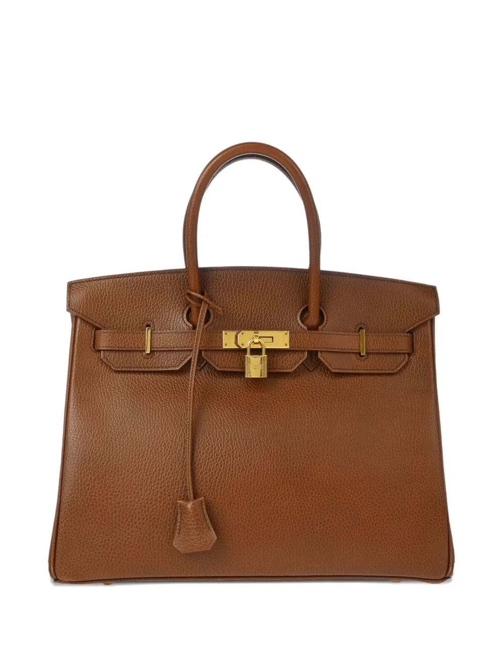 Hermès Pre-Owned 1996 バーキン 35 バッグ - ブラウン Hermès Pre-Owned 1996 バーキン 35 バッグ - ブラウン