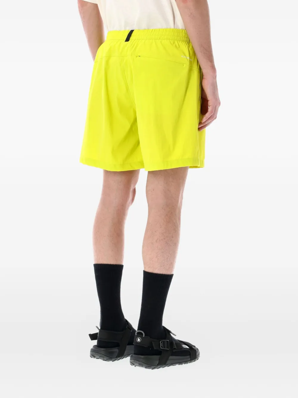 The North Face Shorts met geborduurd logo Geel