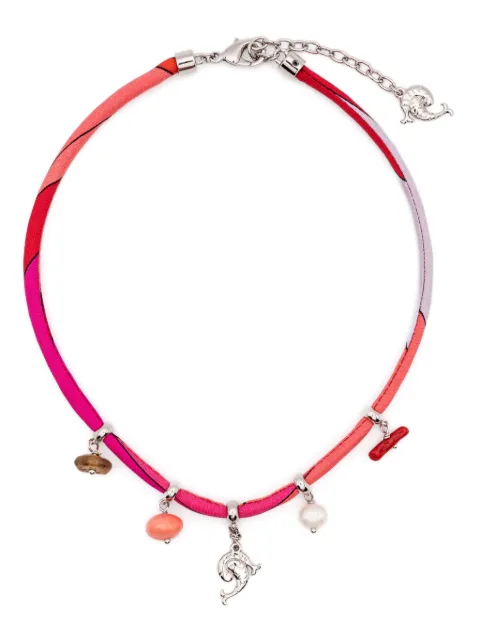 PUCCI collar con detalles de dijes