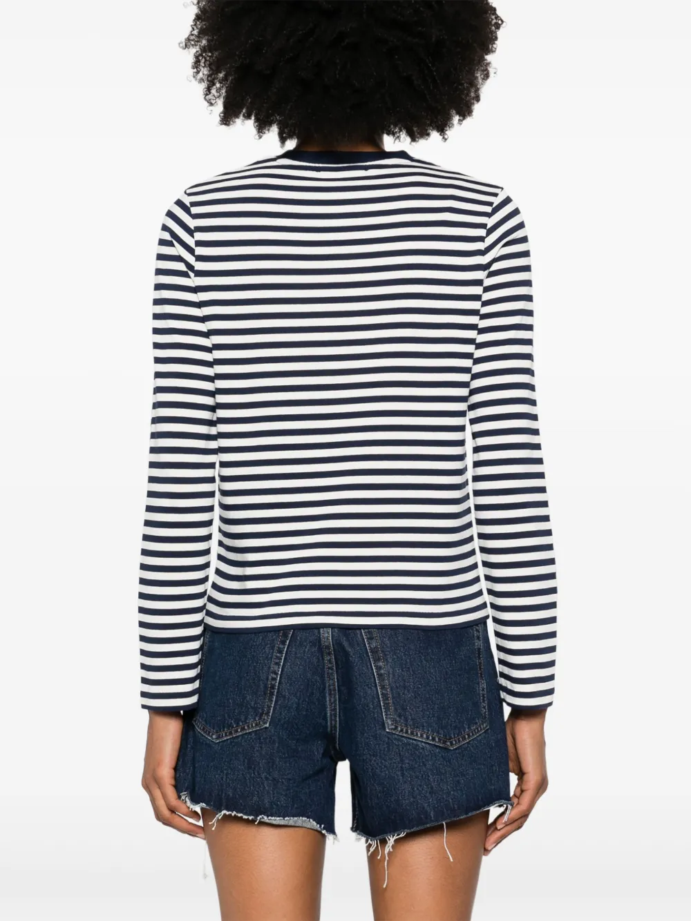 MAISON KITSUNÉ STRIPED T-SHIRT