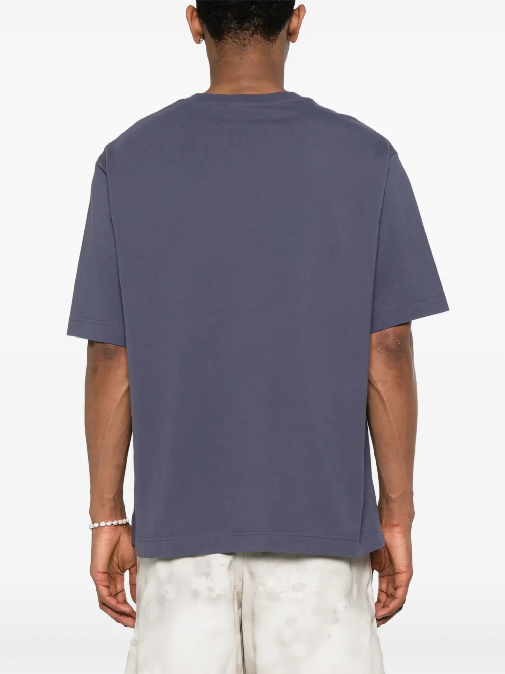 Maison Kitsuné T-shirt met Chillax-print Blauw