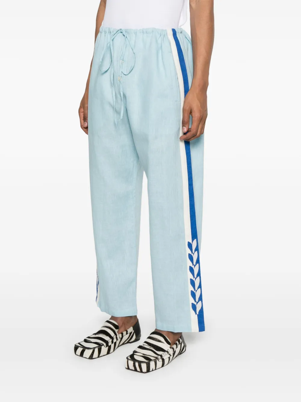 BODE Seedling Stripe broek Blauw