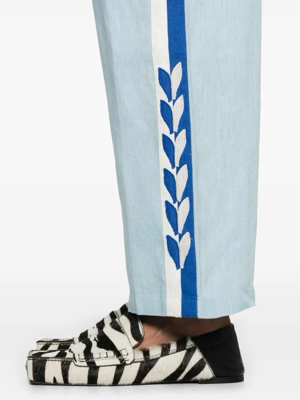 BODE Seedling Stripe broek Blauw