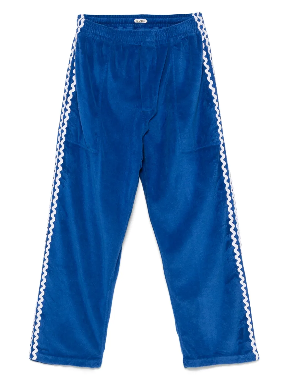 BODE Terry Trim track pants | Blue | Image 1