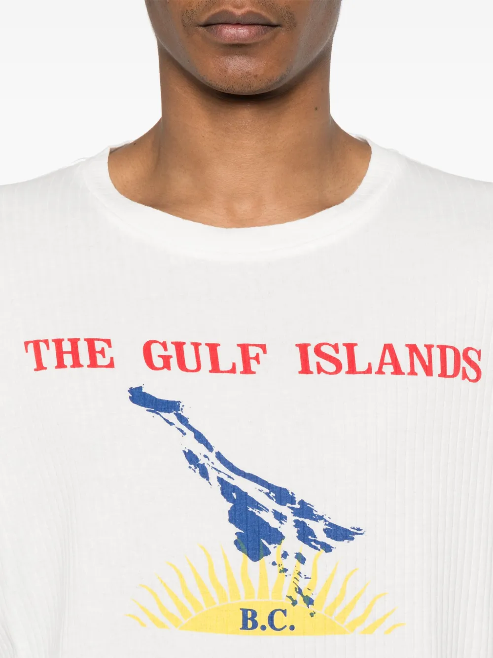 BODE Gulf Islands T-shirt Wit