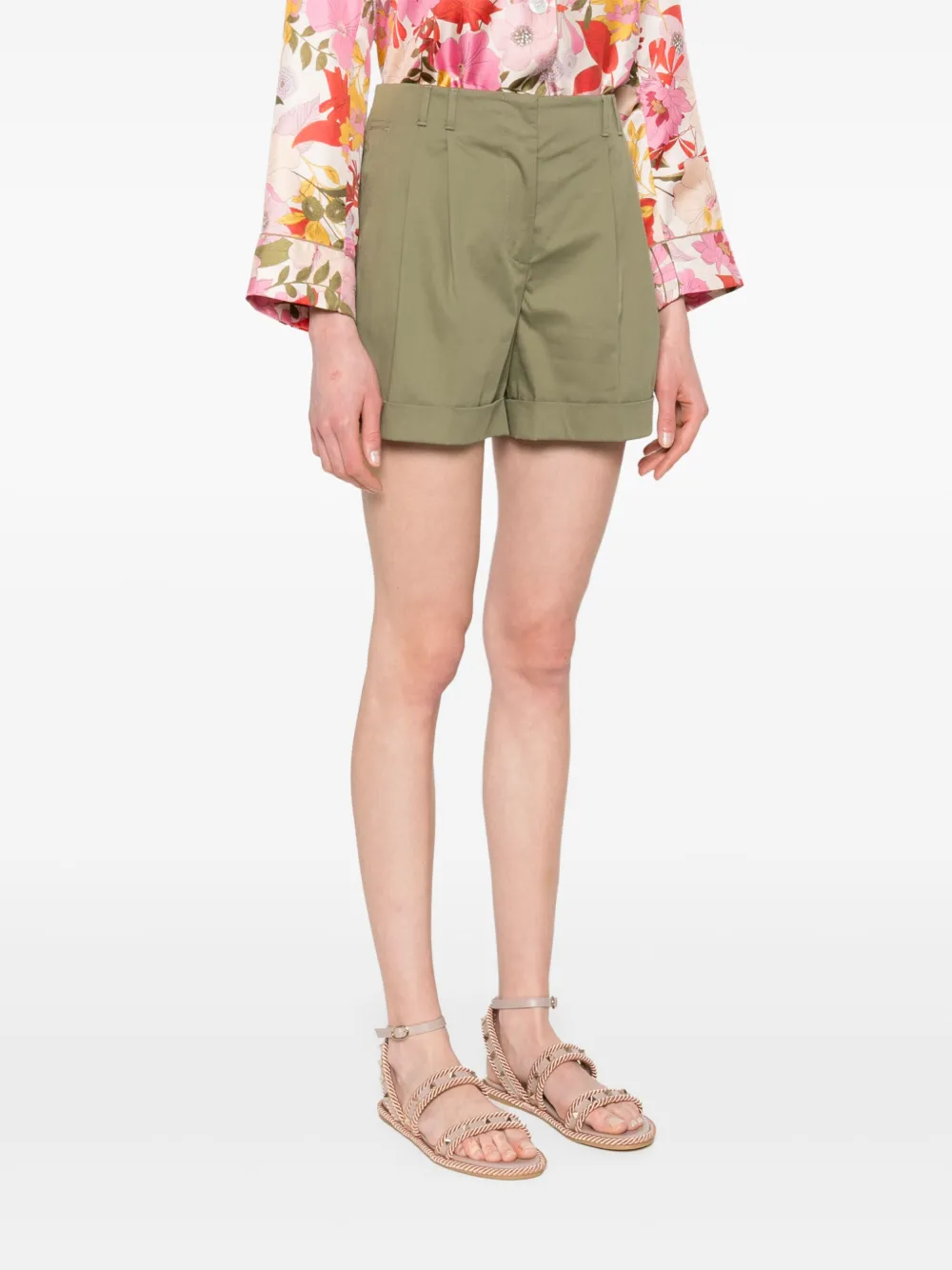 Max Mara Bergen shorts Groen