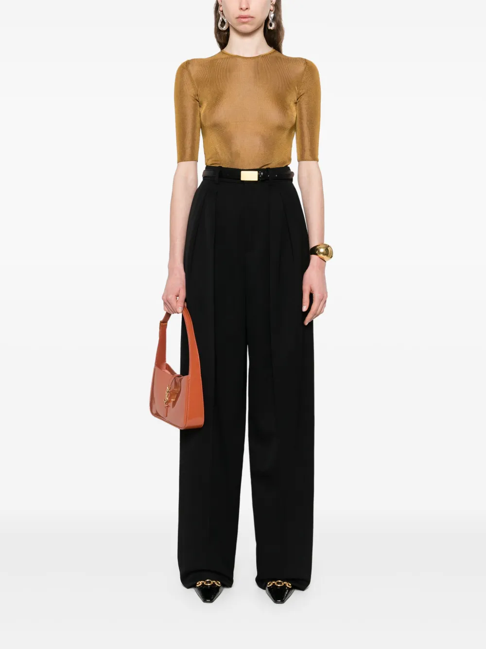 Saint Laurent top tejido Cassandre | Playeras y jerséis | Image 2