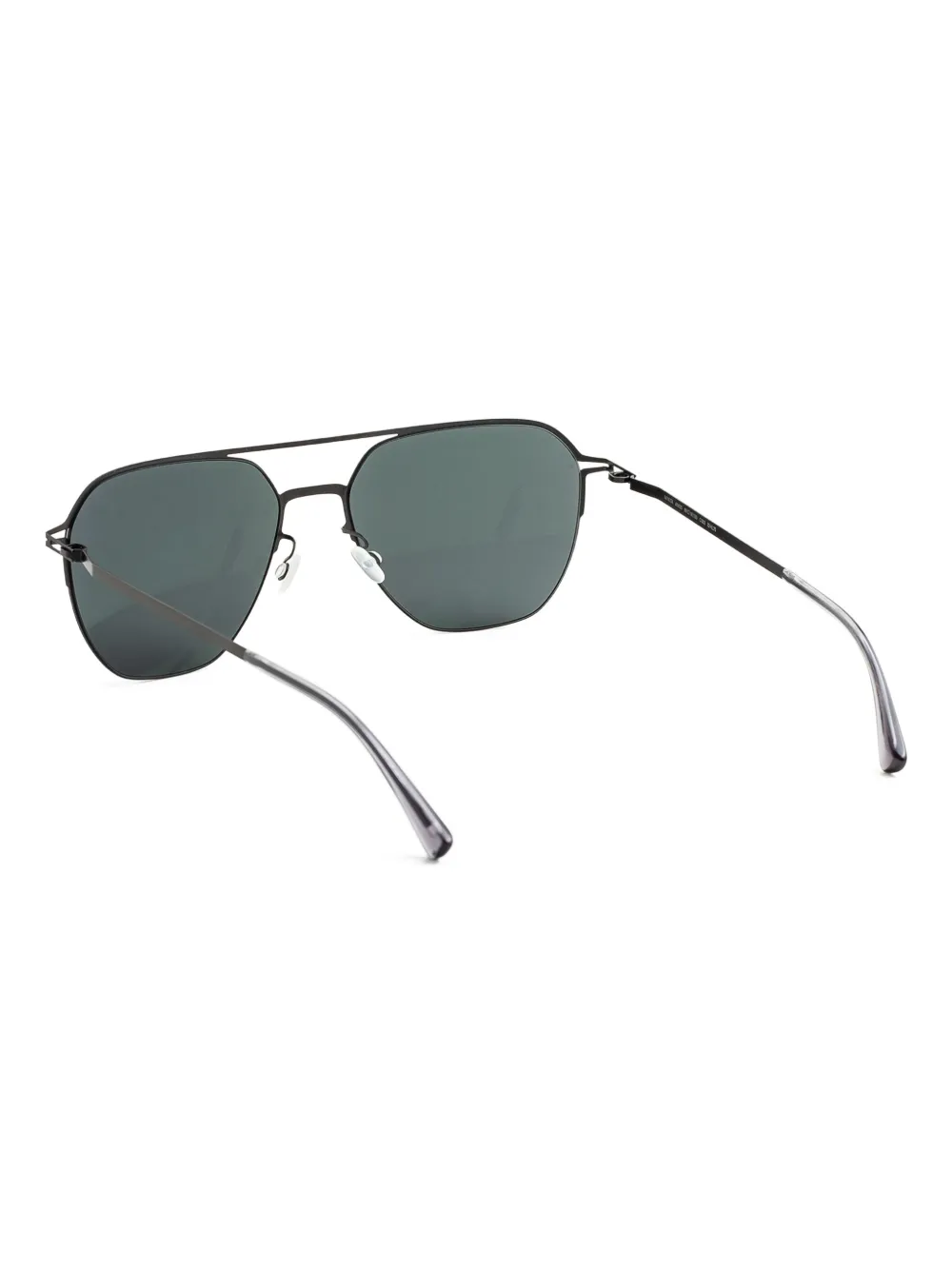 Mykita Zonnebril met vierkant montuur Zwart