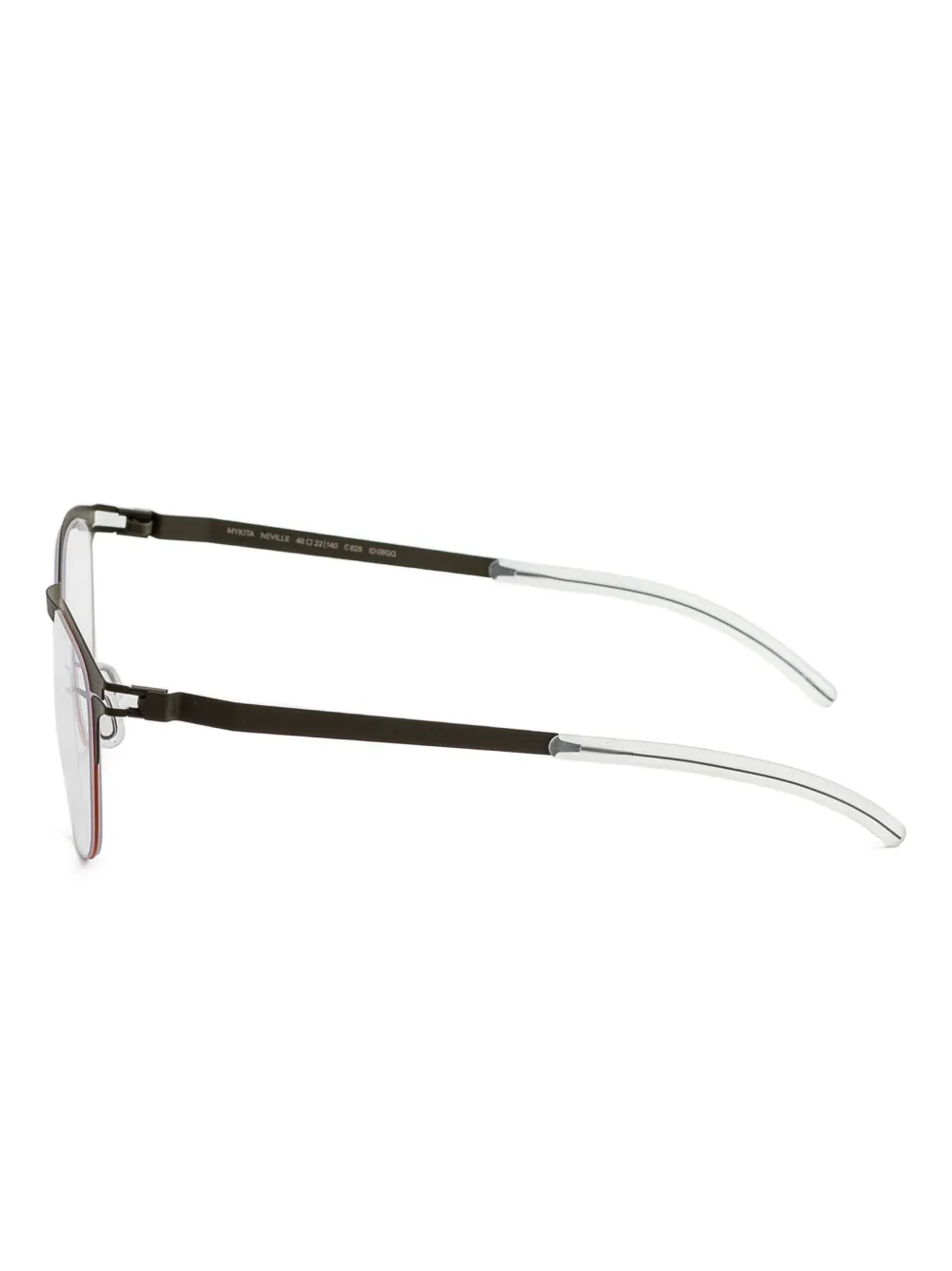Mykita Bril met vierkant montuur Groen