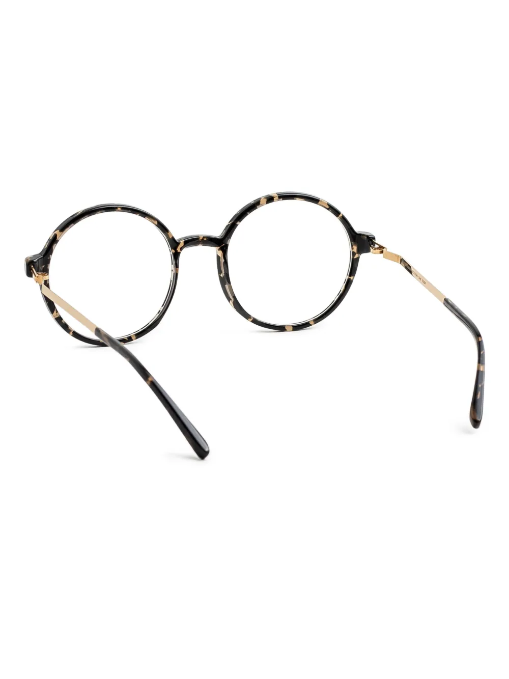 Mykita Bril met rond montuur Bruin