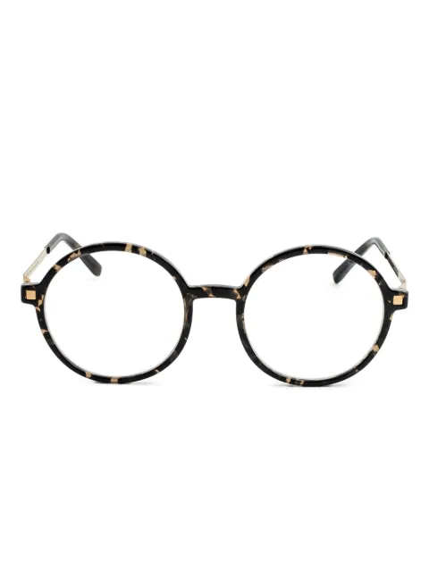 Mykita lentes con armazón redonda