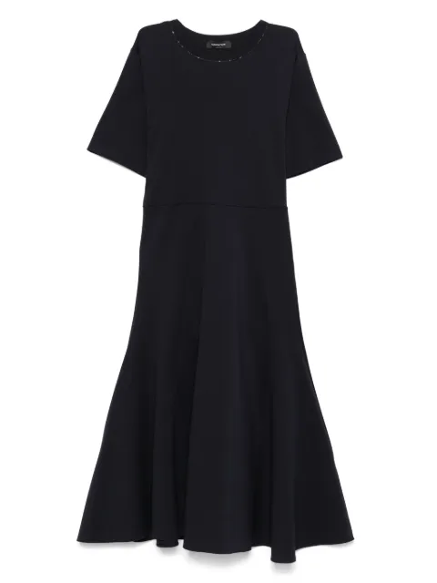 Fabiana Filippi bead-detail midi dress