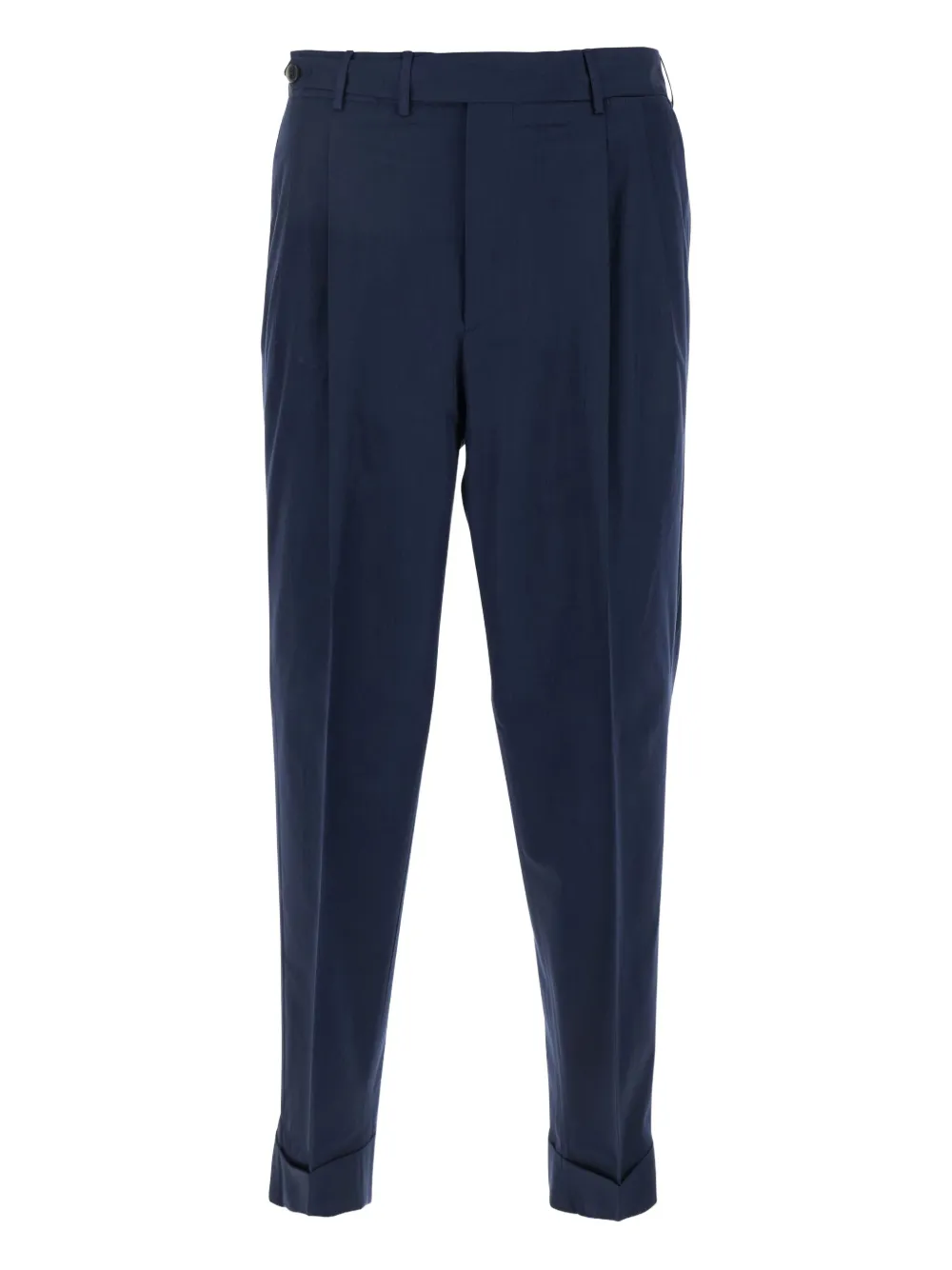 PT Torino Geplooide pantalon Blauw