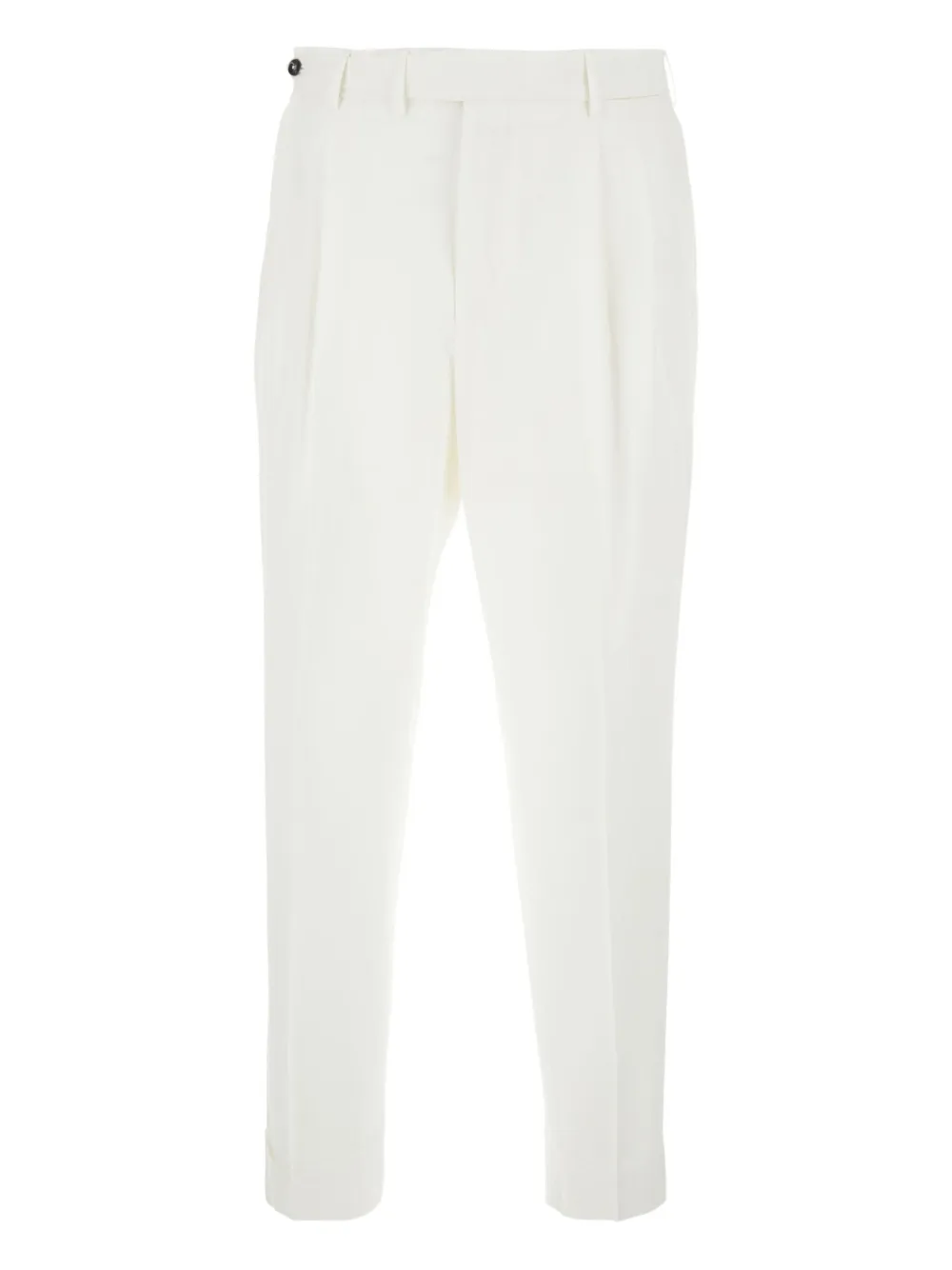 PT Torino Calça com detalhe de nervuras | Branco | Image 1