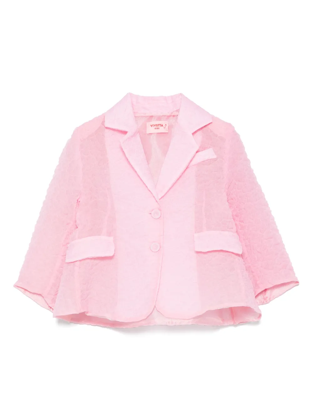 Vivetta textured blazer | Pink | Image 1