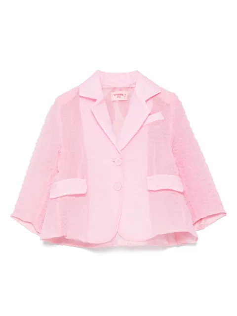 Vivetta blazer texturizado