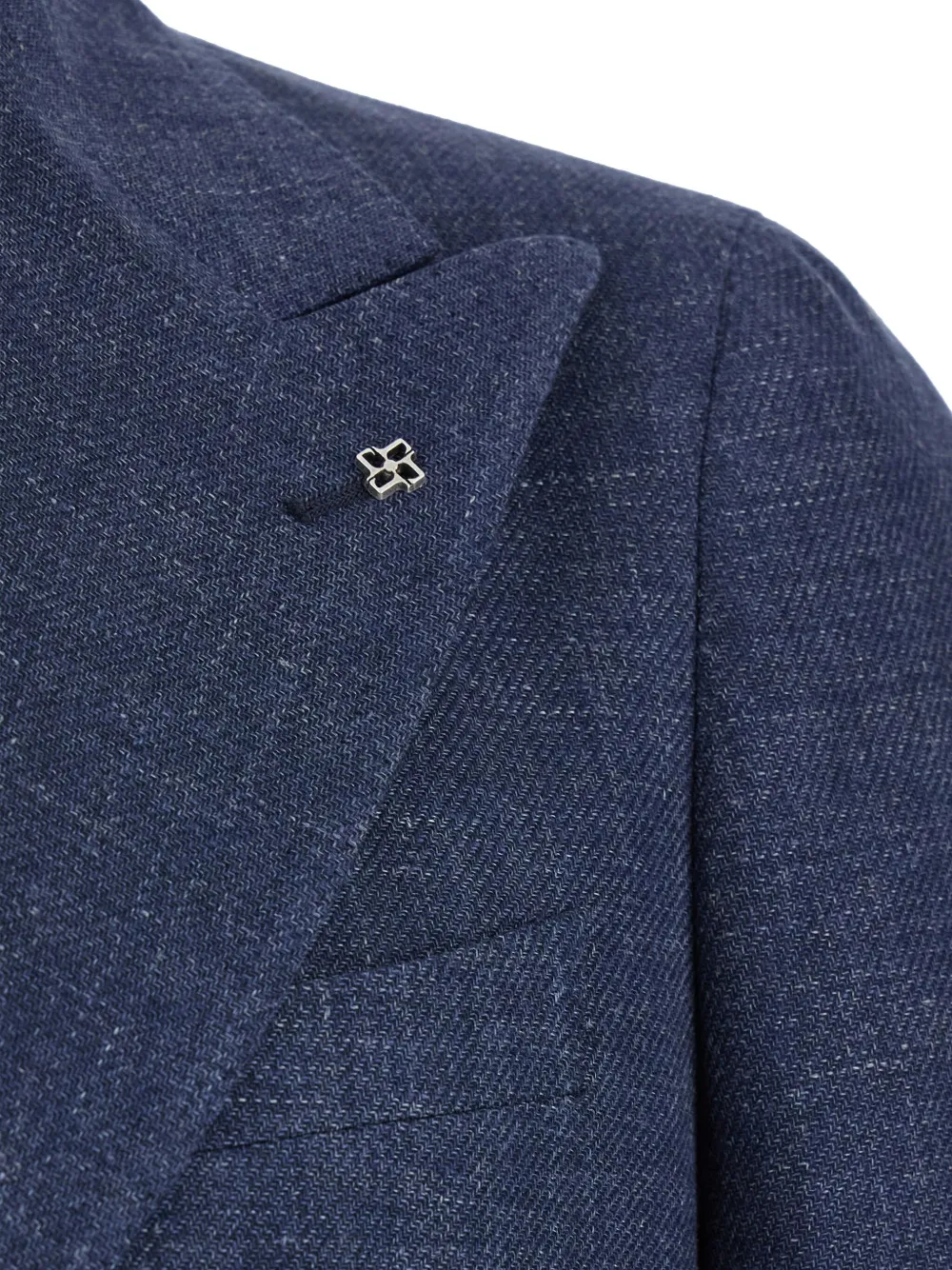 Tagliatore Blazer met broche Blauw