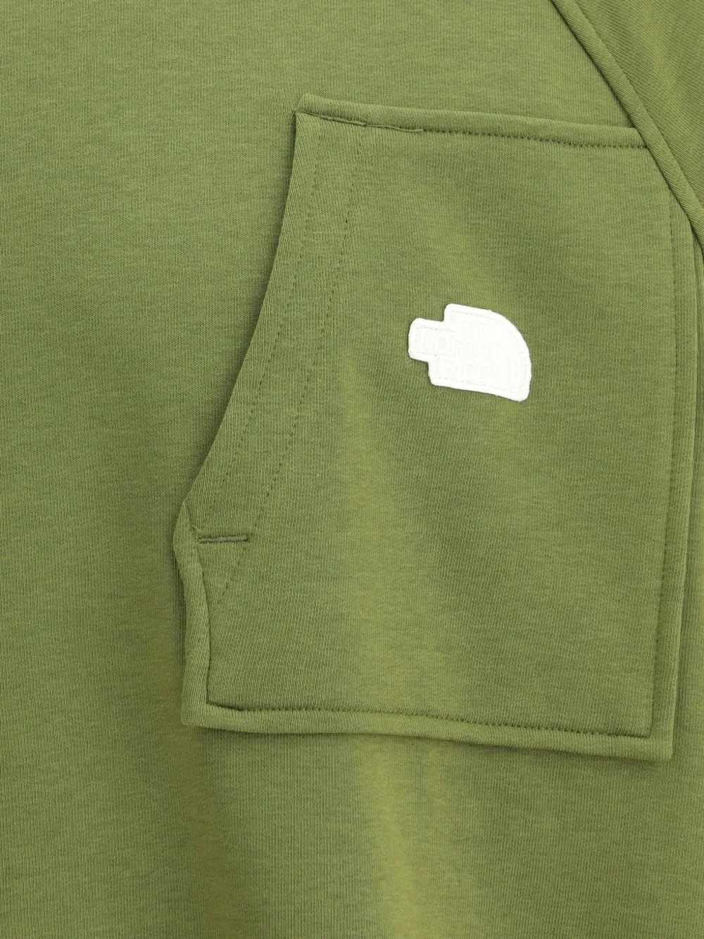 The North Face Raglan-sleeve Pocket Sweatshirt In Green
