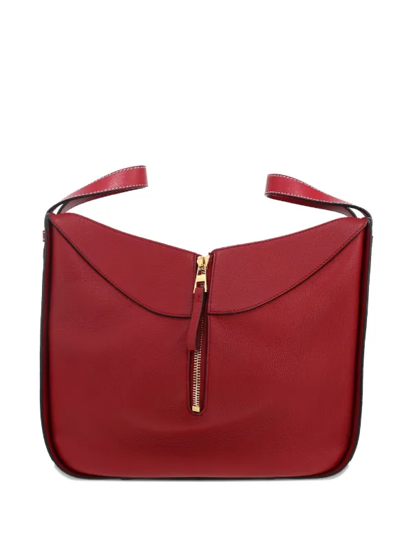 Loewe Pre-Owned Small Hammock Shoulder Bag Red FARFETCH ID