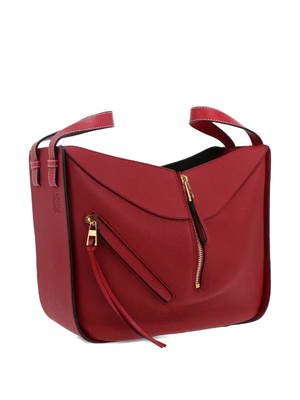 Loewe Pre-Owned Small Hammock Shoulder Bag Red Farfetch