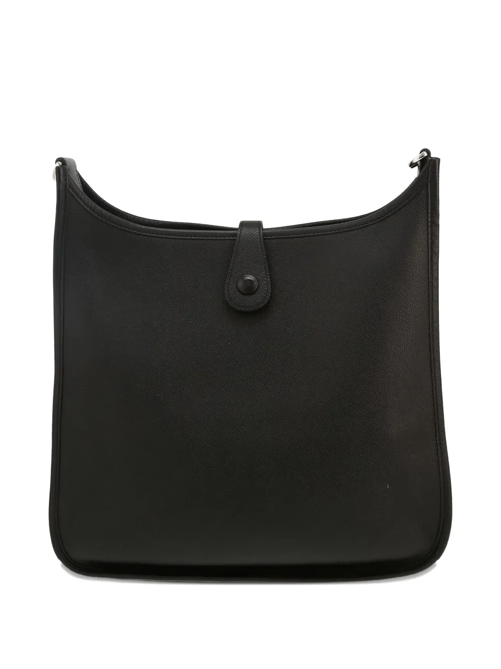 Pre-owned Hermes Evelyne Shoulder Bag In Black