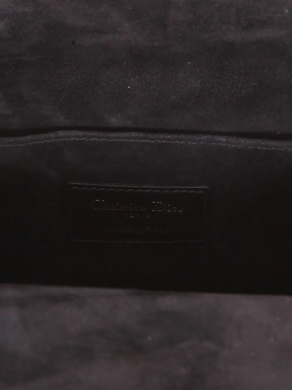 Pre-owned Dior New Line Shoulder Bag In Black