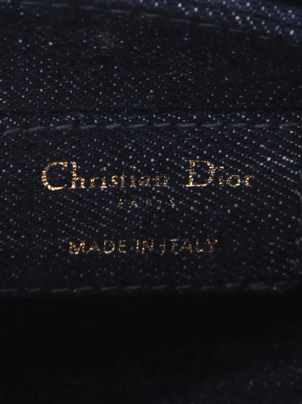 Pre-owned Dior Mini Saddle Handbag In Blue