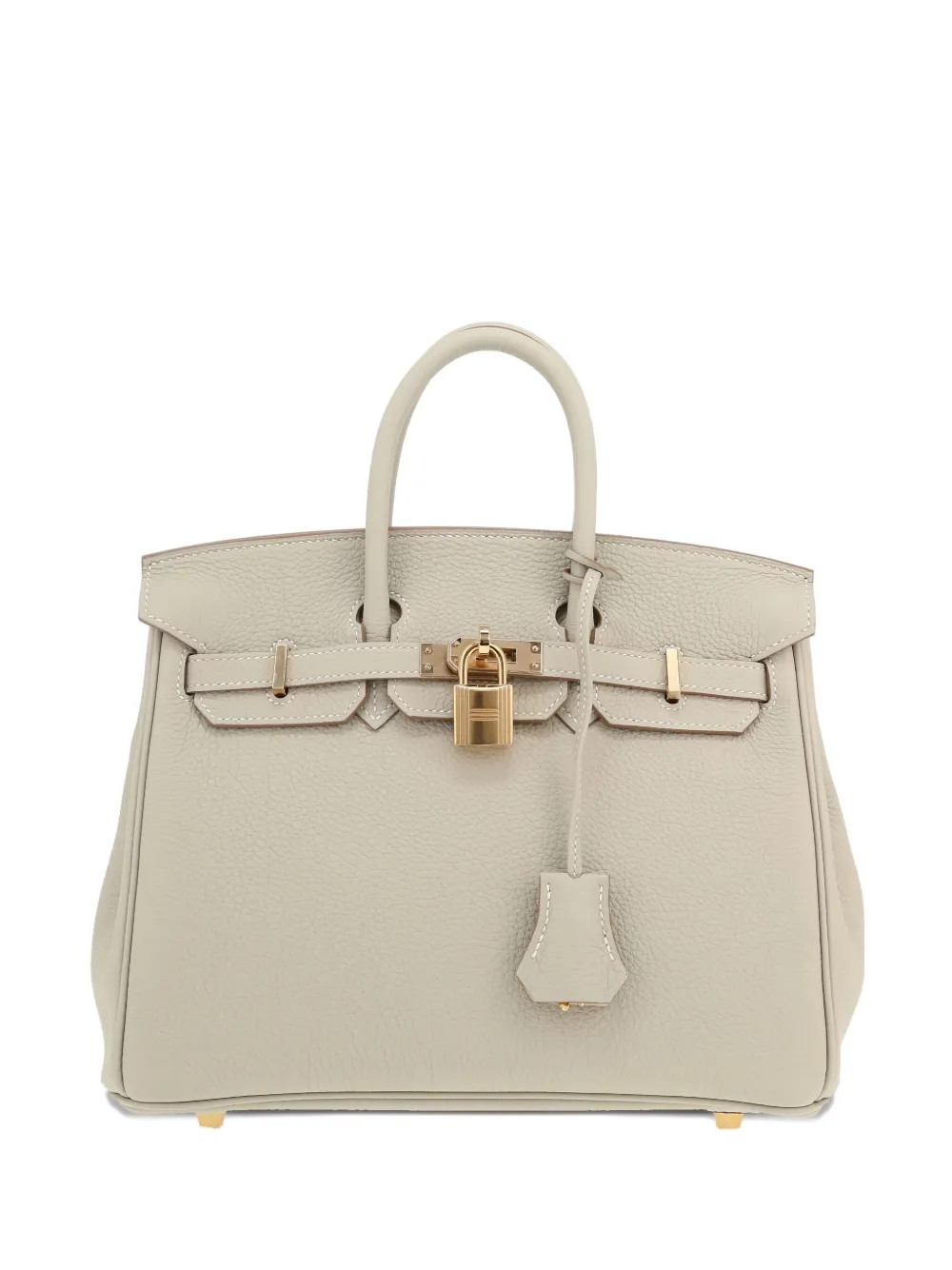 Hermès Pre-Owned バーキン 25 ハンドバッグ - グレー Hermès Pre-Owned バーキン 25 ハンドバッグ - グレー