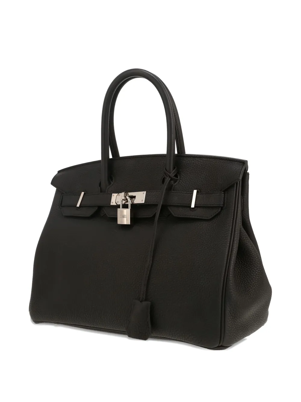 Pre-owned Hermes 2018 Birkin 30 Cm Handbag In Black