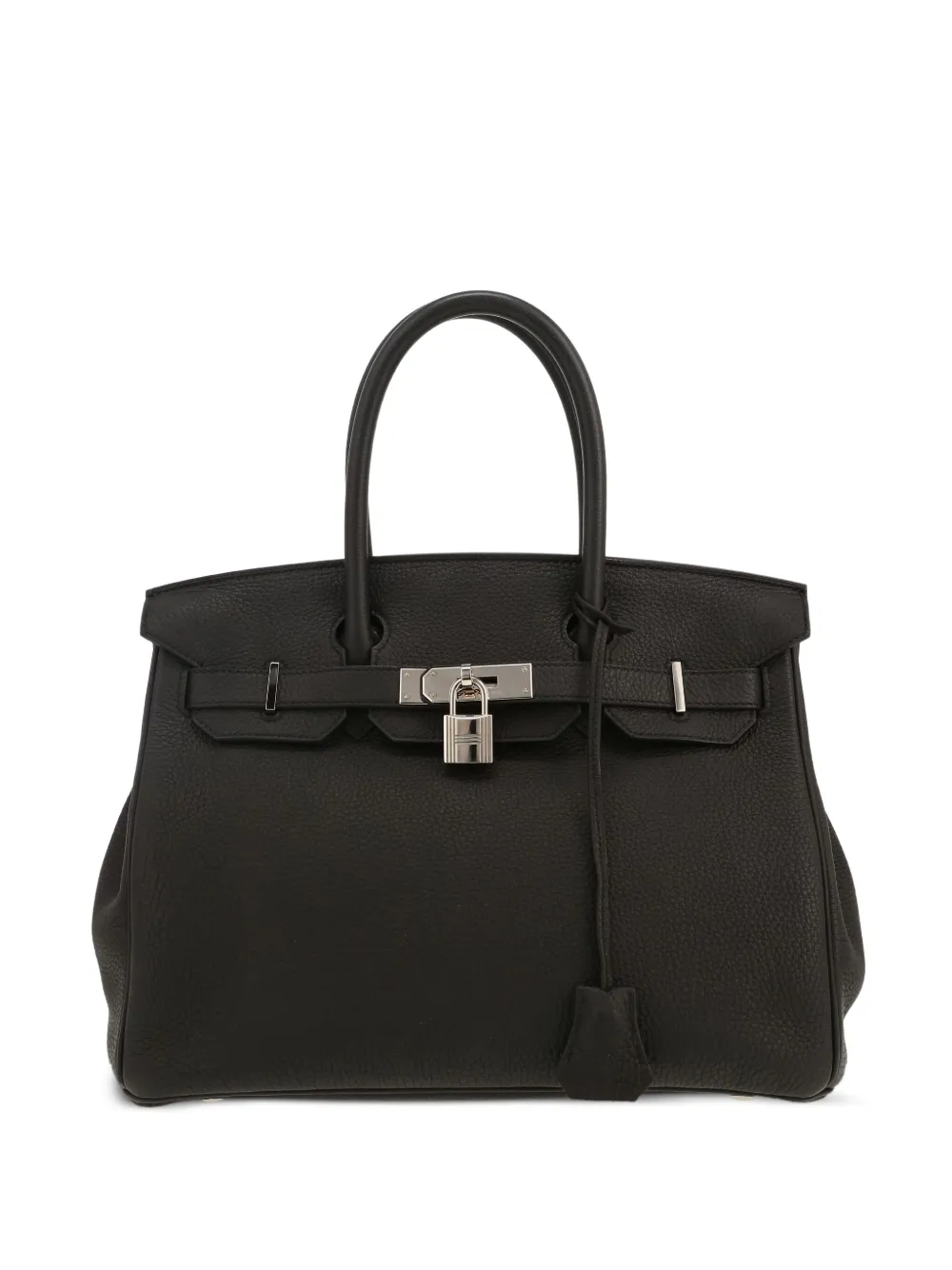 Hermès Pre-Owned 2018 バーキン 30 ハンドバッグ - ブラック Hermès Pre-Owned 2018 バーキン 30 ハンドバッグ - ブラック
