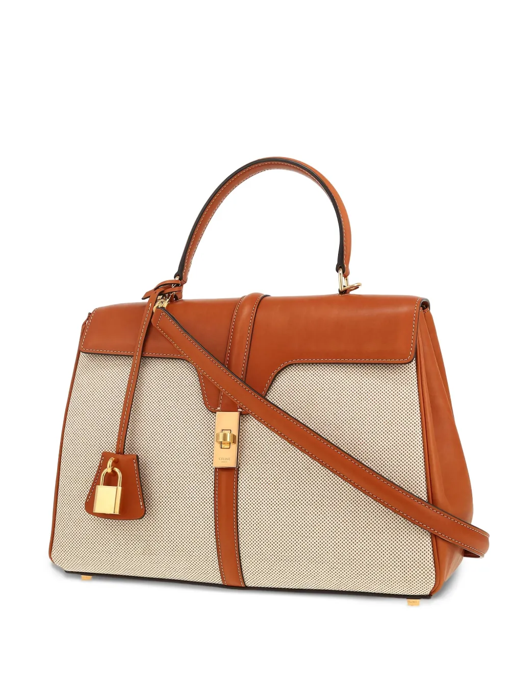 Céline Pre-Owned Céline 16 ハンドバッグ M - ニュートラル Céline Pre-Owned Céline 16 ハンドバッグ M - ニュートラル