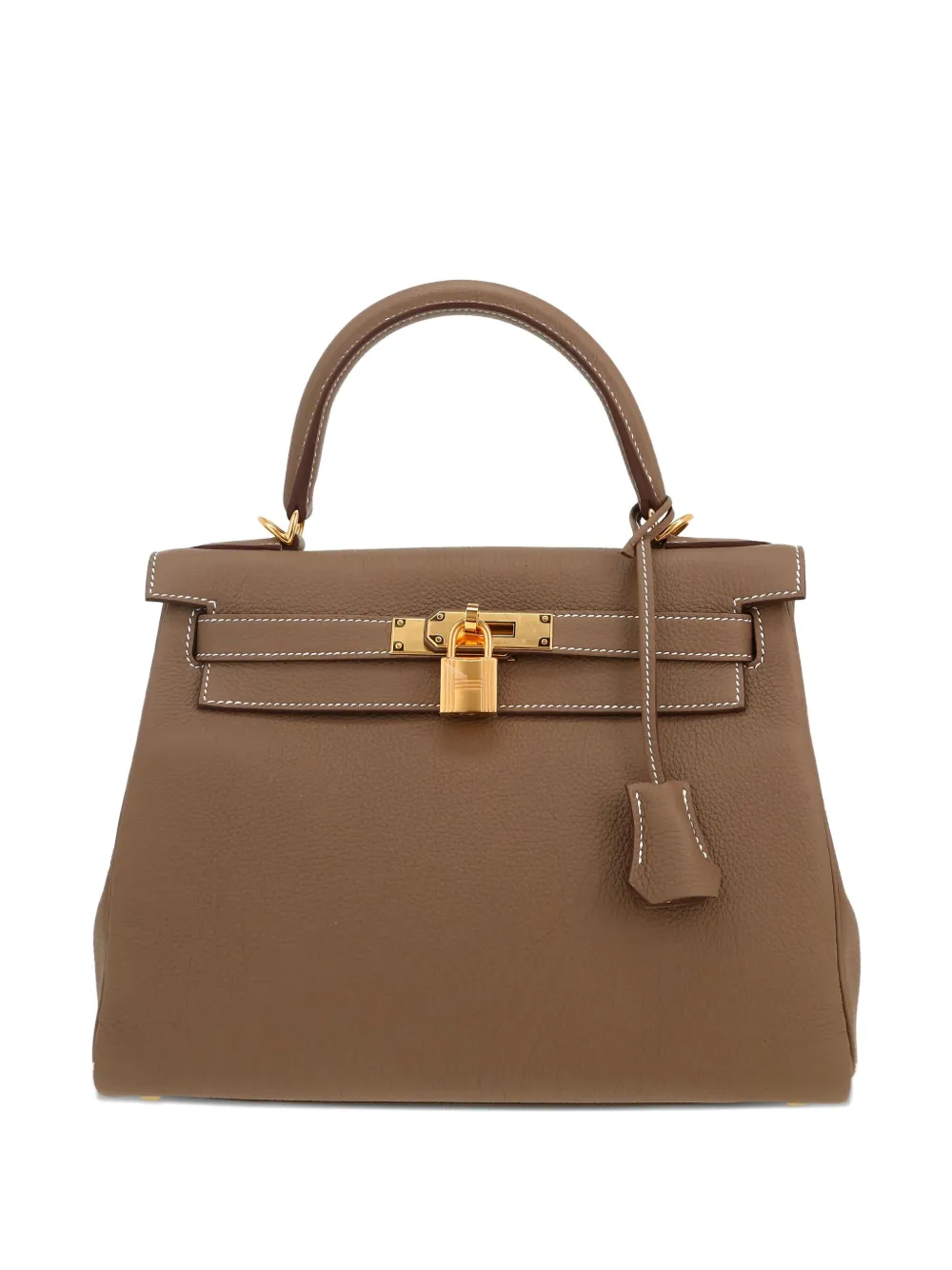 Hermès Pre-Owned ケリー 28 ハンドバッグ - ブラウン Hermès Pre-Owned ケリー 28 ハンドバッグ - ブラウン