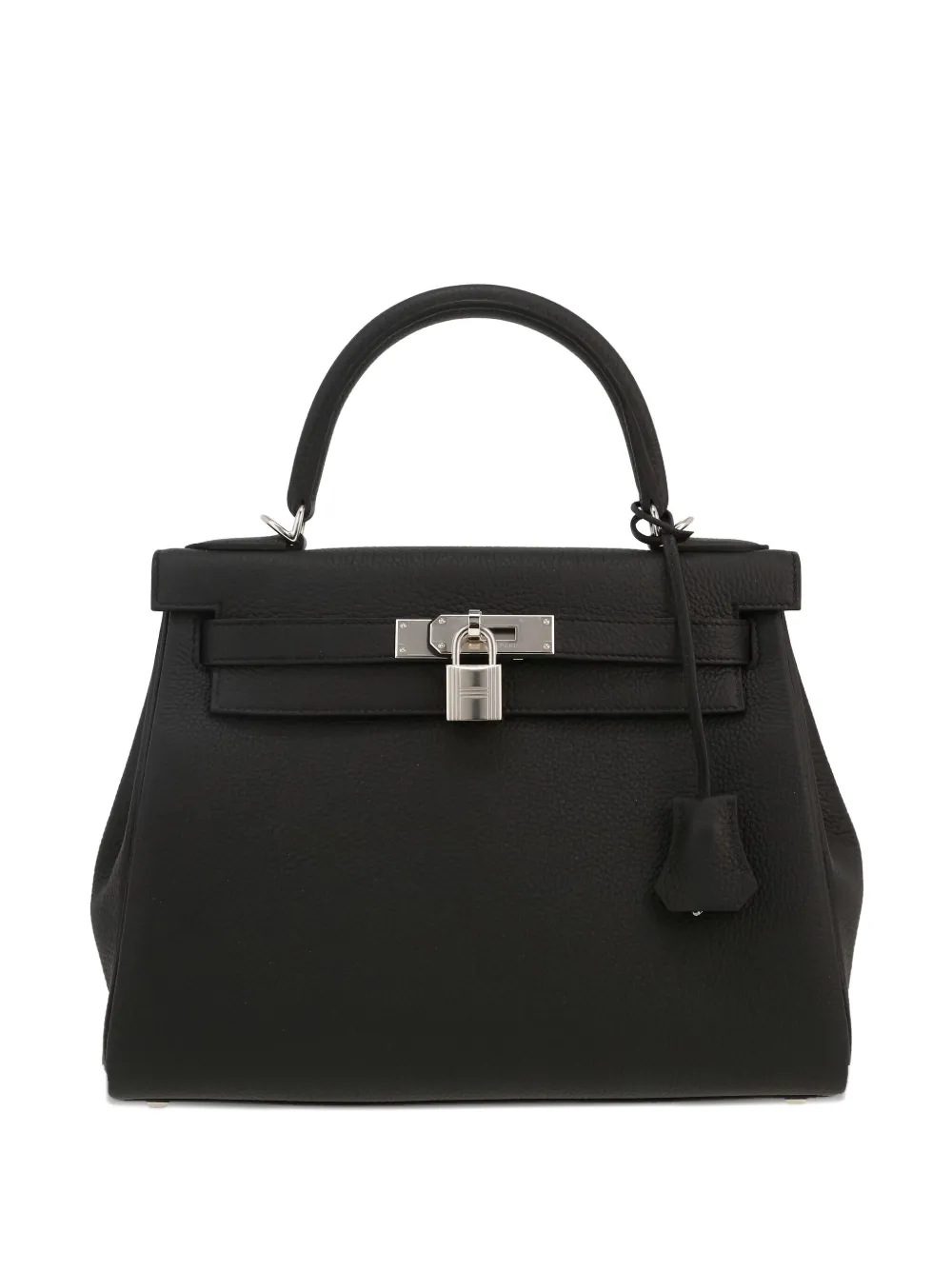Hermès Pre-Owned 2024 ケリー 28 ハンドバッグ - ブラック Hermès Pre-Owned 2024 ケリー 28 ハンドバッグ - ブラック