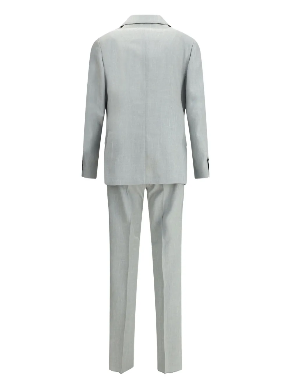 Lardini Double-breasted Suit In Gray